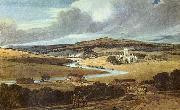 Thomas Girtin Kirkstall Abbey, Yorkshire USA oil painting artist